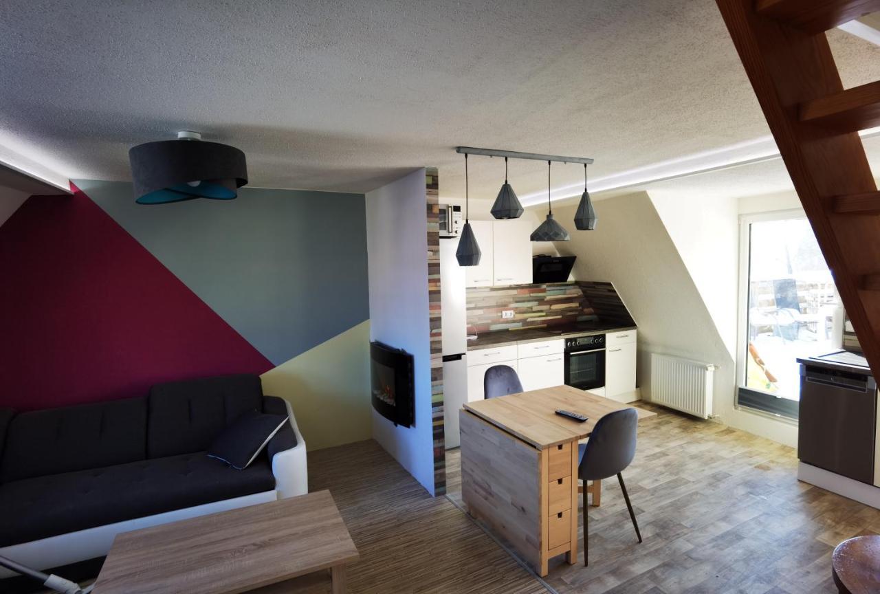 Gemuetliche Dachwohnung Mit Kleiner Oder Grosser Dachterrasse Nebeneinander Wolmirstedt エクステリア 写真